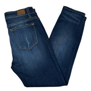 Judy Blue Cropped Ankle Jeans in Blue